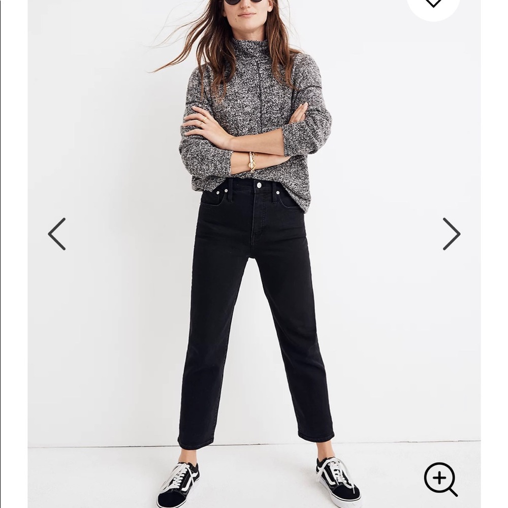 Madewell Classic Straight Leg Jean lunar wash